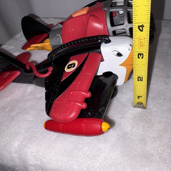 Imaginext Sky Racers Twin Eagle Airplane Plane 6 Fisher Price EUC - Picture 16 of 16